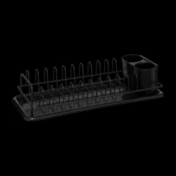 Afdruiprek RIZIA Metaal Zwart