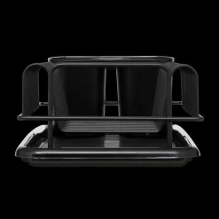 Afdruiprek RIZIA Metaal Zwart