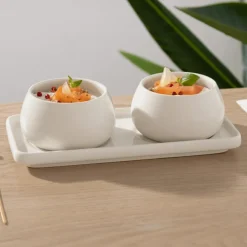 Aperoset NOURA Keramiek Wit