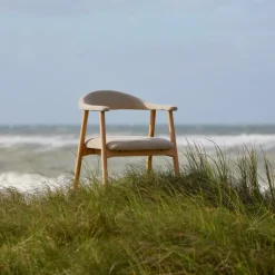 Armstoel COLETTE Danny Beige - Poot Eik