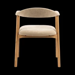 Armstoel COLETTE Danny Beige - Poot Eik