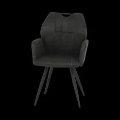 Armstoel ELODIE Zorro Antraciet