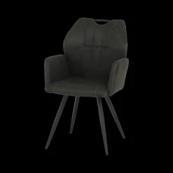 Armstoel ELODIE Zorro Antraciet