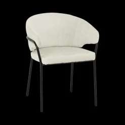 Armstoel ELOISE Natural Pt Zwart