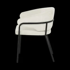 Armstoel ELOISE Natural Pt Zwart