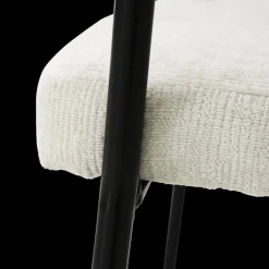 Armstoel ELOISE Natural Pt Zwart