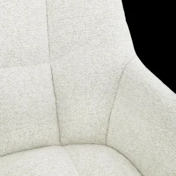 Armstoel LIZZY Cream Pt Zwart