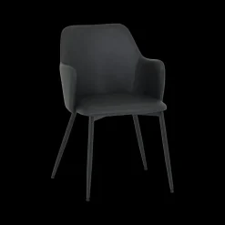 Armstoel LONNE PU Retro Black