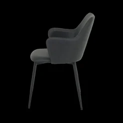 Armstoel LONNE PU Retro Black