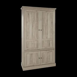 Barkast COTTON Kristal Eik Licht Bruin B121