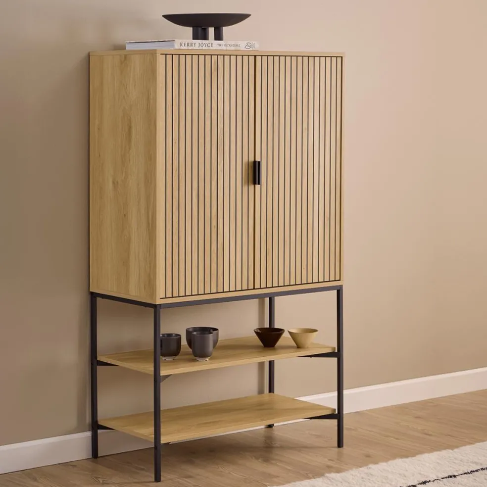 Barkast MORENA Decor Eik B140