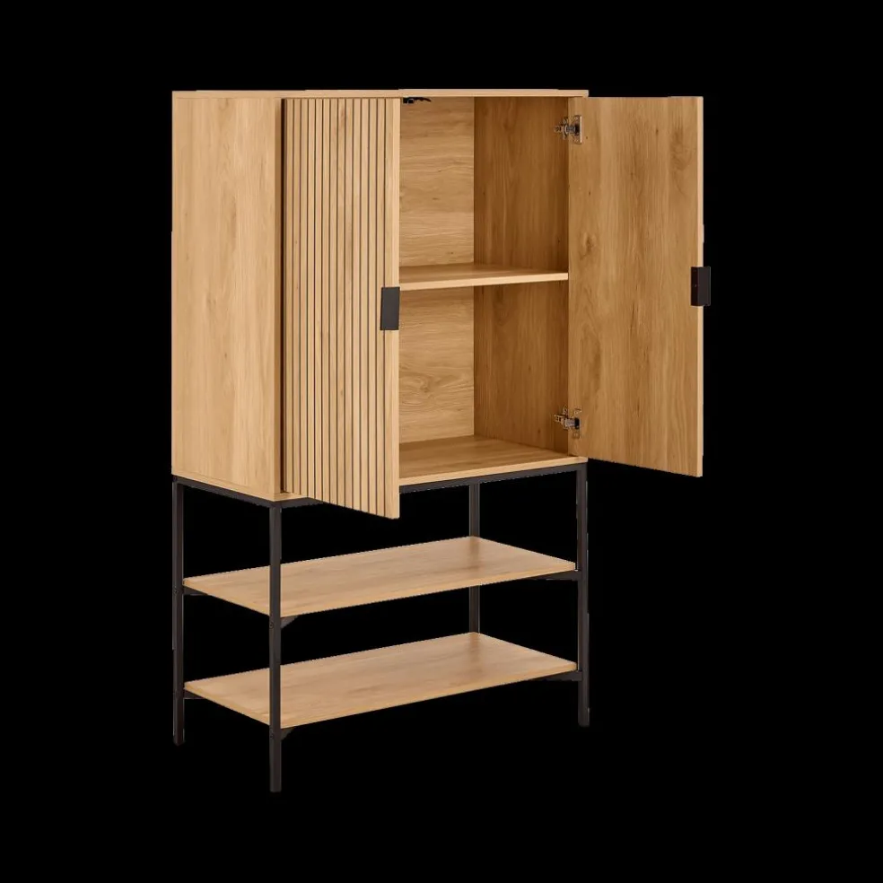 Barkast MORENA Decor Eik B140