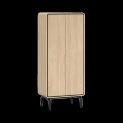 Barkast NESTOR Eik/Zwart B76