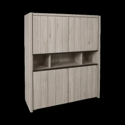 Barkast WALTON Eik Lichtgrijs B140