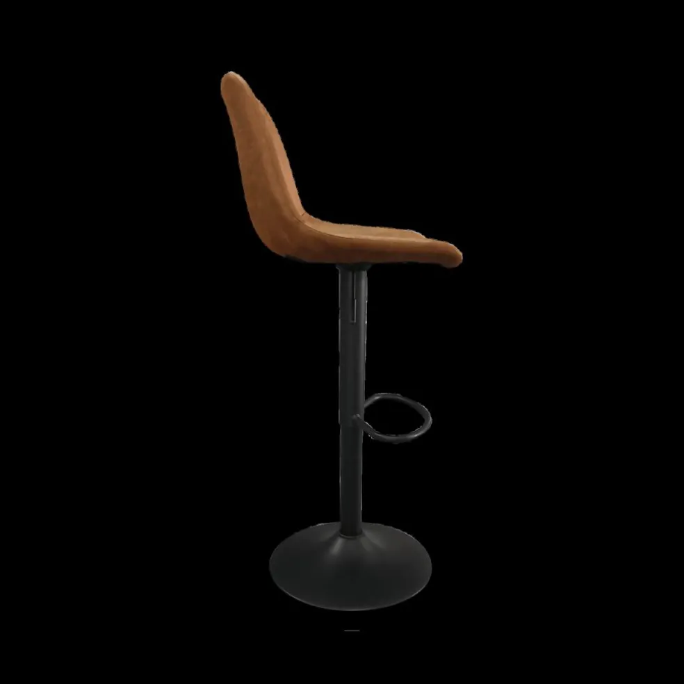 Barkruk GARCIA PU Vintage Cognac