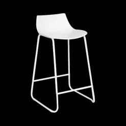 Barkruk LUPIN Metaal Wit