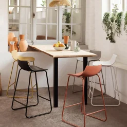 Barkruk LUPIN Metaal Wit