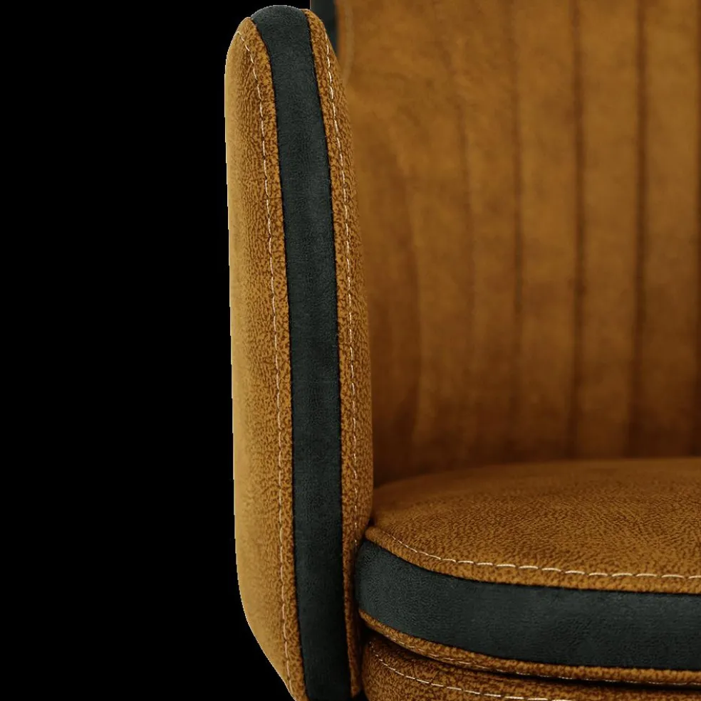 Barstoel CHUCK met Greep Luxor Cognac