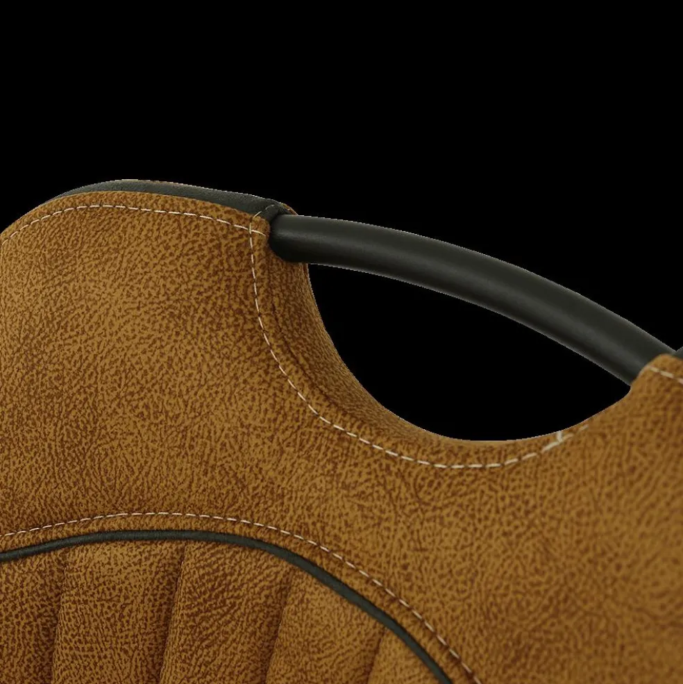 Barstoel CHUCK met Greep Luxor Cognac