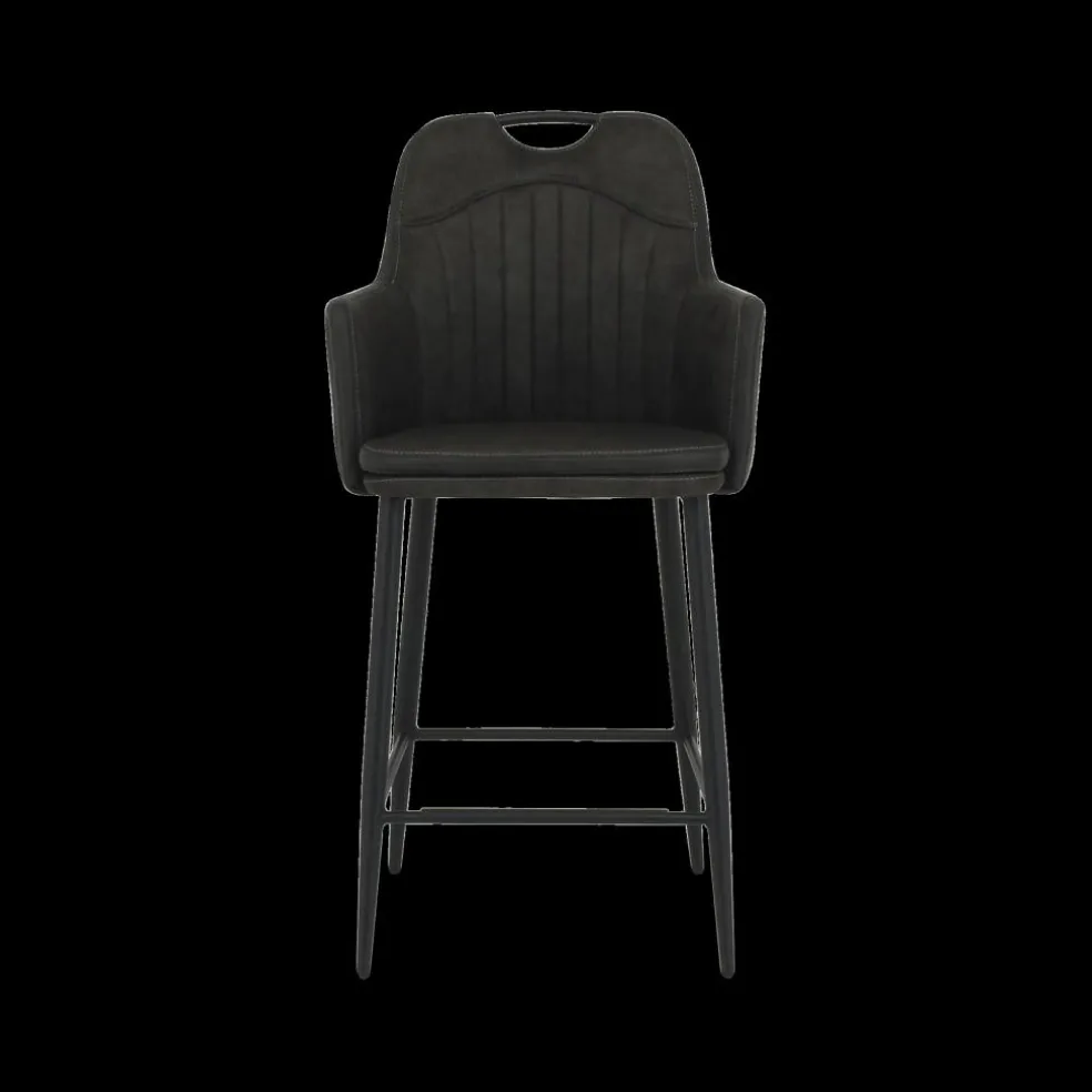 Barstoel CHUCK met Greep Luxor Antraciet