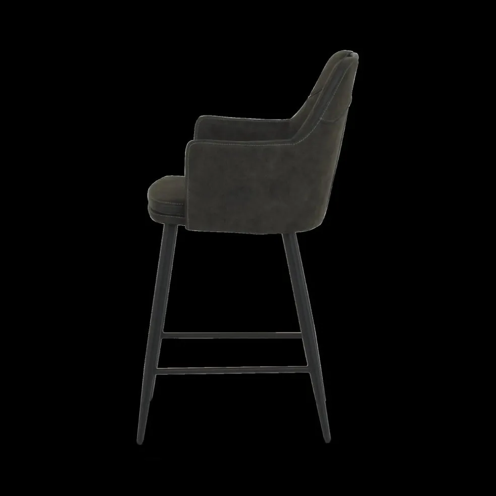 Barstoel CHUCK met Greep Luxor Antraciet