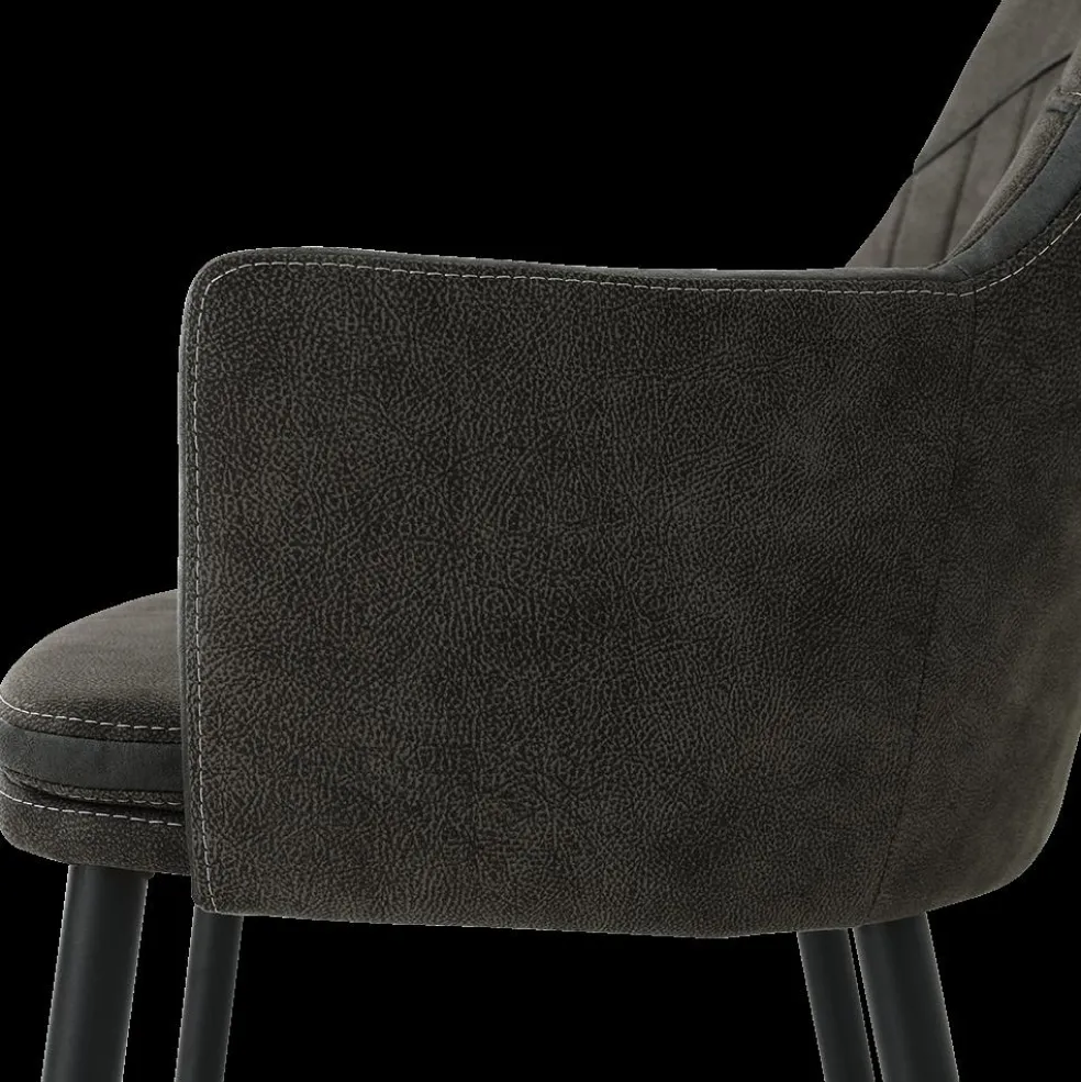 Barstoel CHUCK met Greep Luxor Antraciet