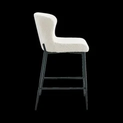 Barstoel DORIEN Bouclé Ecru