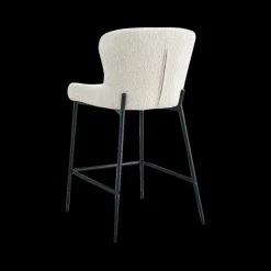 Barstoel DORIEN Bouclé Ecru