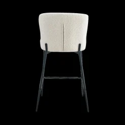 Barstoel DORIEN Bouclé Ecru