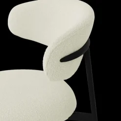 Barstoel FJERRE Bouclé Ecru