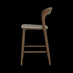 Barstoel JEPPE Ash Wood Walnut