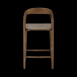 Barstoel JEPPE Ash Wood Walnut