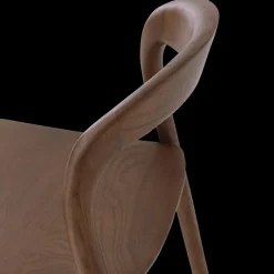 Barstoel JEPPE Ash Wood Walnut