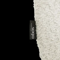 Barstoel LUCY Bouclé Ecru Pt Zwart