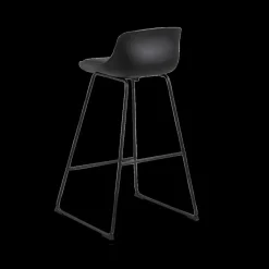 Barstoel NECTAR PU Leather Look Black - ZH76cm