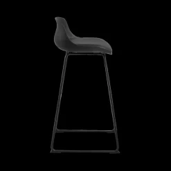 Barstoel NECTAR PU Leather Look Black - ZH76cm