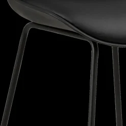 Barstoel NECTAR PU Leather Look Black - ZH76cm