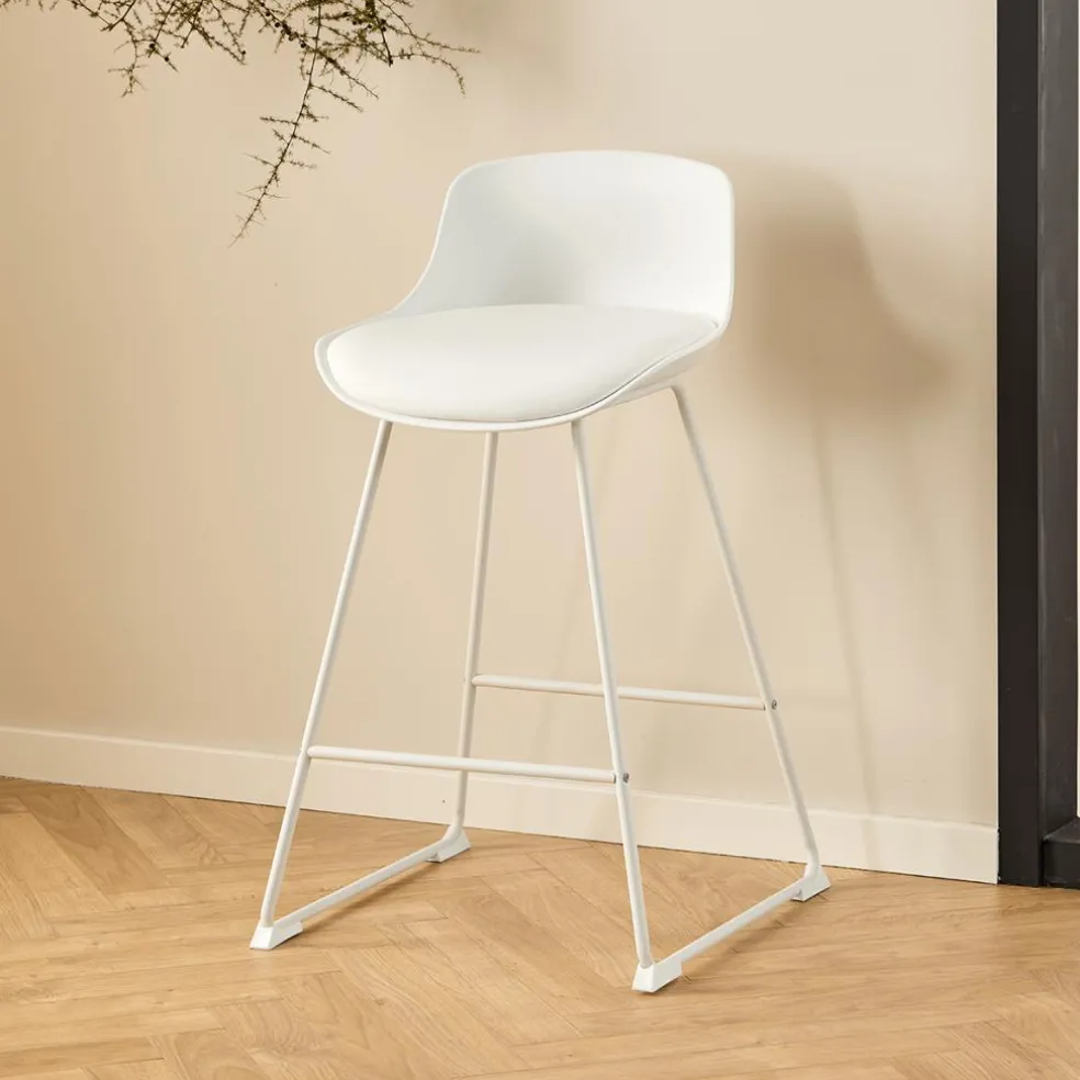 Barstoel NECTAR PU Wit ZH76