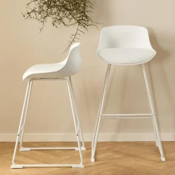 Barstoel NECTAR PU Wit ZH76