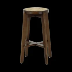 Barstoel OLAF Beech Wood Walnut ZH66