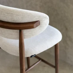 Barstoel SIGNY Ash Wood Walnut ZH65