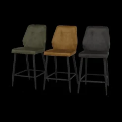 Barstoel SPENCER Antraciet