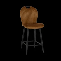 Barstoel TWISTER Softyl Cognac