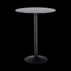 Bartafel HANZEL Ø80 Keramiek Zwart