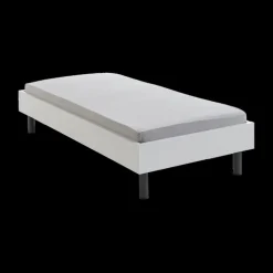 Bed ENOK BLACK 90x200 Wit