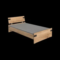 Bed HUVAR Plankeneiche 120x200
