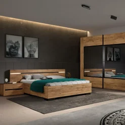 Bed LAFON Scarlet Oak 160x200