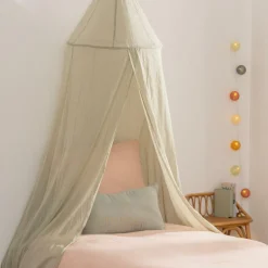 Bedhemel JOLEIN Katoen Mint