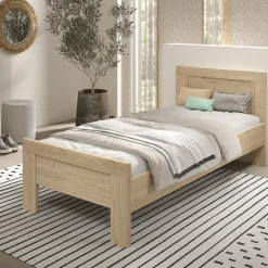 Bedkader DIEWKE Eik 90x200