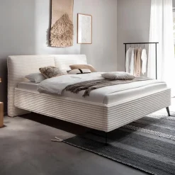 Bedkader EVALINA 160x200 (incl. opberg) Beige